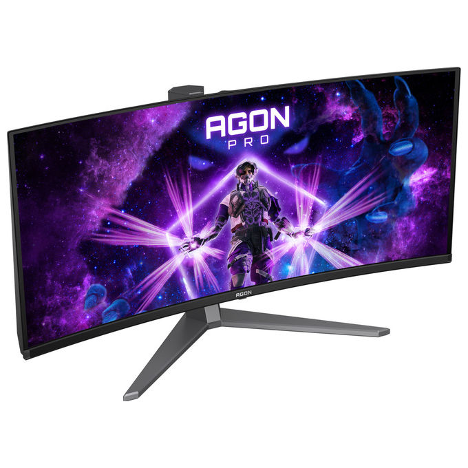 AOC Agon Pro AG346UCD monitor gaming curvo qd-oled 34 pollici