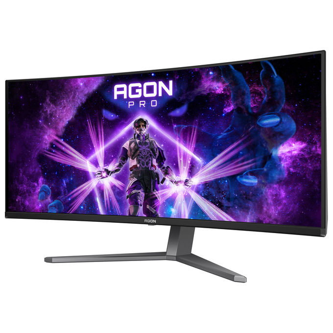 AOC Agon Pro AG346UCD monitor gaming curvo qd-oled 34 pollici