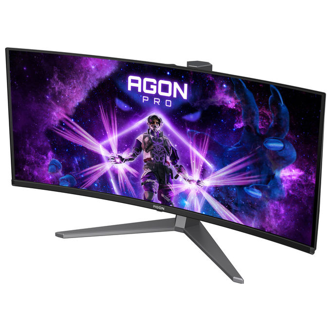 AOC Agon Pro AG346UCD monitor gaming curvo qd-oled 34 pollici