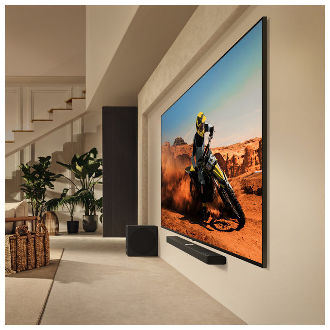 LG 100QNED86A6 QNED86 Smart TV 100'' MiniLED 4K QNED evo AI Processore α8 Gen2 Dolby Vision Atmos VRR 144Hz WebOS 25 colore Nero