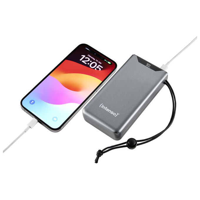 Intenso Power Bank 20000 mAh Polimeri di Litio Grigio