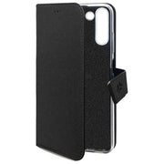 Celly Custodia Portafoglio Similpelle Nera per Samsung Galaxy A56 5G