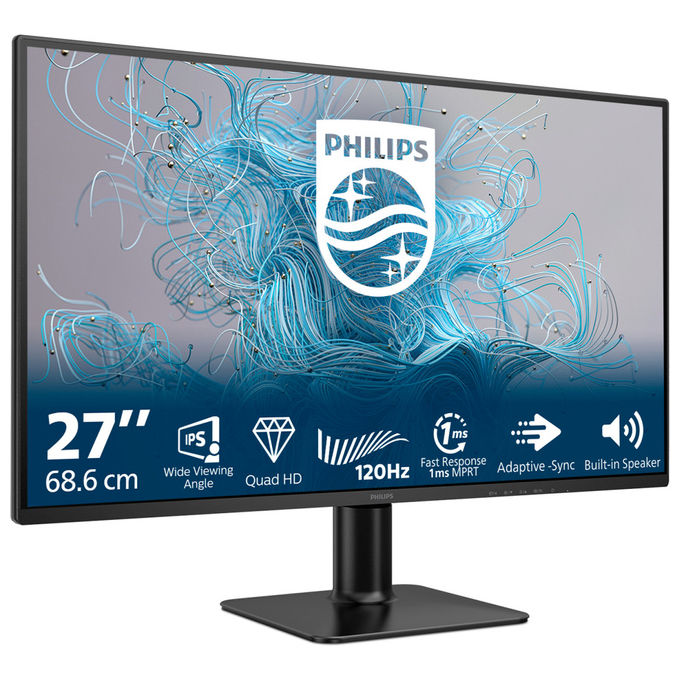 Philips 27E2N2500-00 Monitor PC 27'' Quad HD LCD Nero