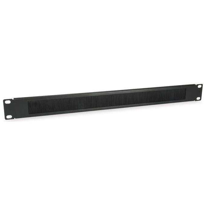 Equip Pannello Rack 1U Nero Spazzolato Porta Accessori 327413