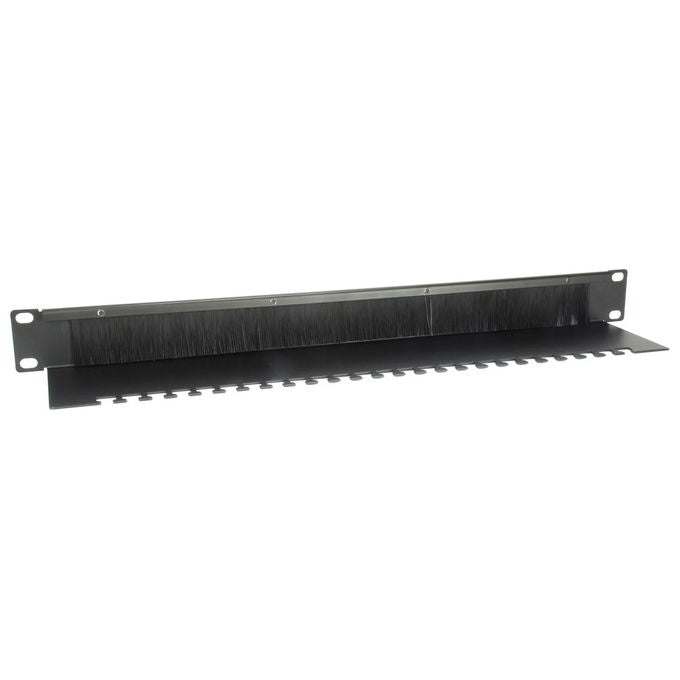 Equip Pannello Rack 1U Nero Spazzolato Porta Accessori 327413