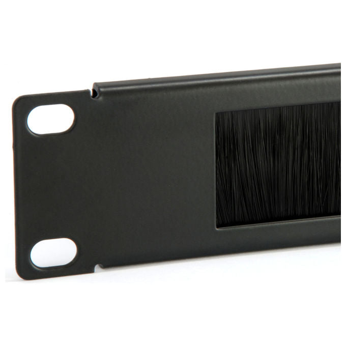 Equip Pannello Rack 1U Nero Spazzolato Porta Accessori 327413