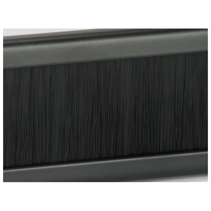 Equip Pannello Rack 1U Nero Spazzolato Porta Accessori 327413