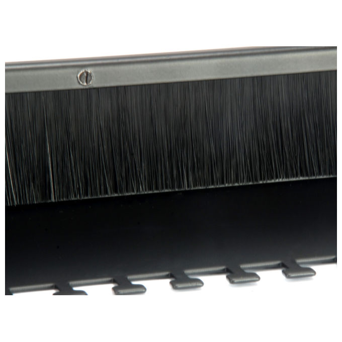 Equip Pannello Rack 1U Nero Spazzolato Porta Accessori 327413