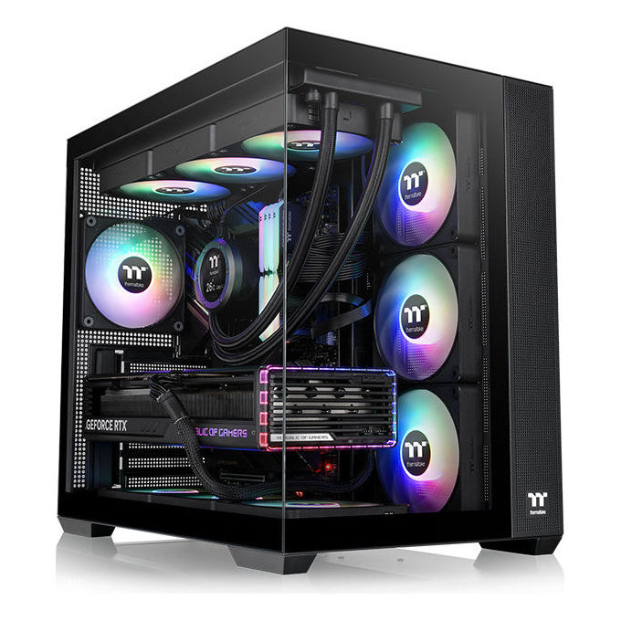 Thermaltake View 380 TG ARGB Midi Tower Nero