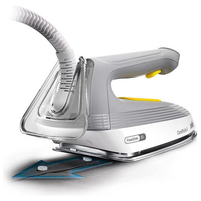 Braun IS3231GY CareStyle 3 Ferro da Stiro con Caldaia 2200 W 7 bar 460 g-min serbatoio 1.8 L piastra EloxalPlus colore Grigio
