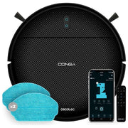 Cecotec A01EU01114725 Conga M10 Robot aspirapolvere Giroscopica 2000 Pa autonomia 120 min App Control colore Nero