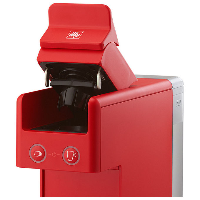 Illy, Macchina Caffe' a Capsule Iperespresso Y3.3, Rossa