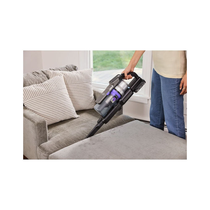 Black and Decker BSV520BRP-QW Scopa Elettrica Senza Filo, Nero