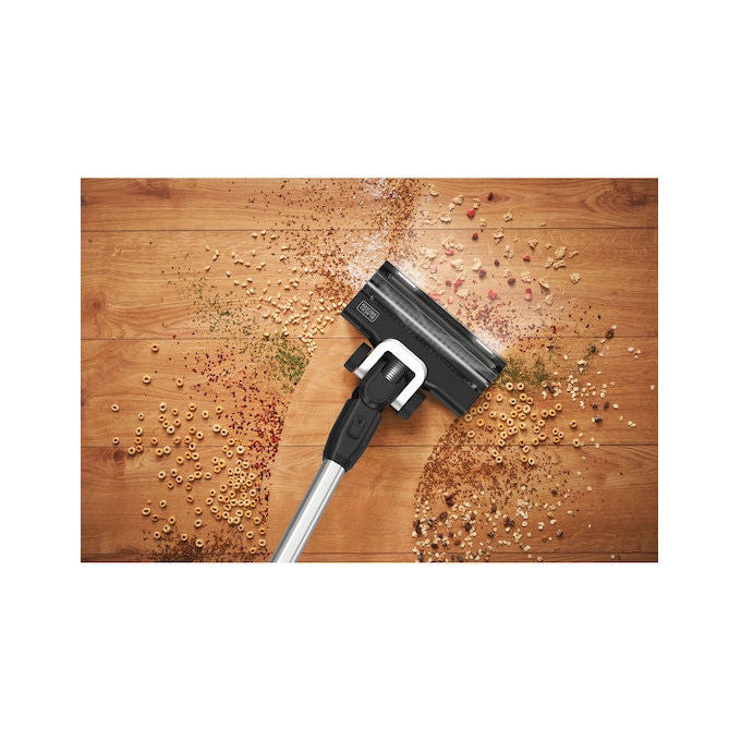 Black and Decker BSV520BRP-QW Scopa Elettrica Senza Filo, Nero