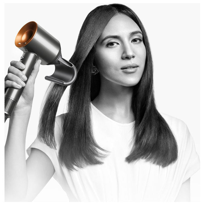Dyson Supersonic HD07 Asciugacapelli Blu e Rame