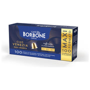 Caffe' Borbone, Respresso 100% Arabica, 90 Capsule Alluminio, Compatibili Nespresso