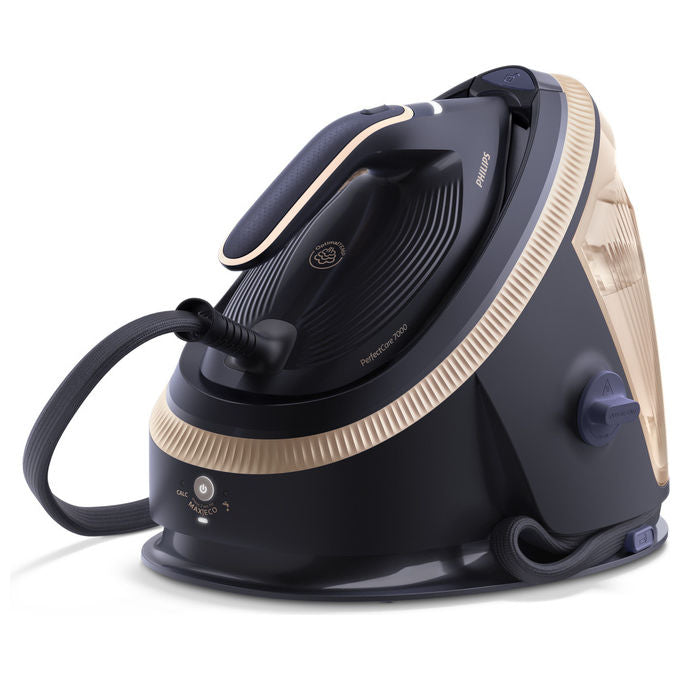 Philips PSG7300-20 PerfectCare Serie 7000 Ferro da Stiro con Caldaia 8,5 bar 650 g-min 3120 W TurboPower OptimalTEMP SteamGlide Elite colore Blu