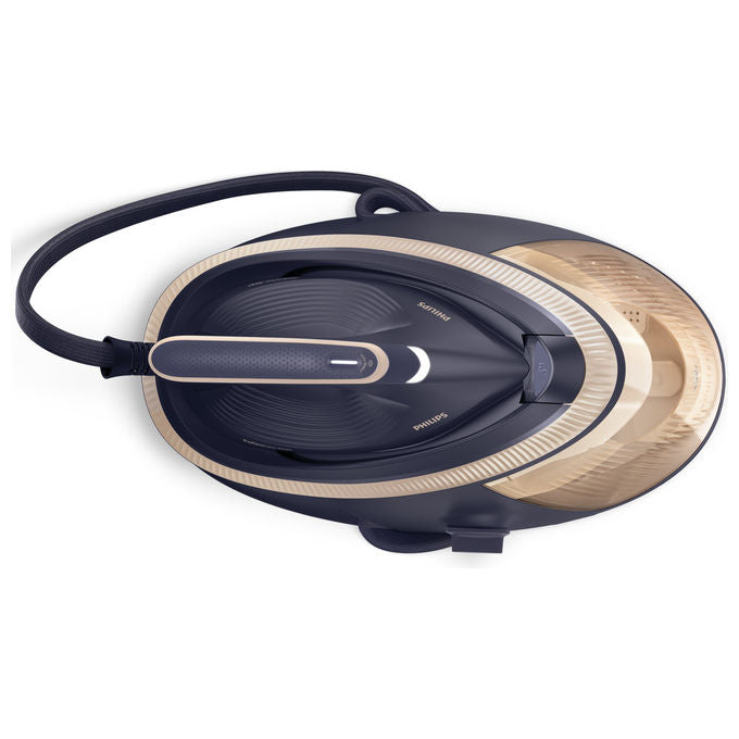 Philips PSG7300-20 PerfectCare Serie 7000 Ferro da Stiro con Caldaia 8,5 bar 650 g-min 3120 W TurboPower OptimalTEMP SteamGlide Elite colore Blu