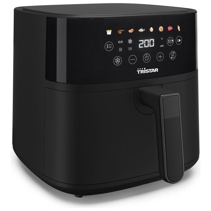 Tristar FR-9060 Friggitrice ad aria 6 L 1700 W 8 programmi display LED touchscreen colore Nero