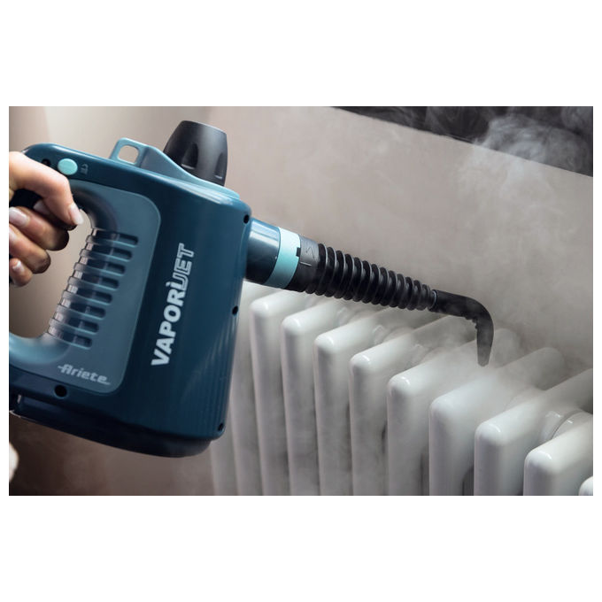 Ariete 4137-03 Vaporì Jet Pistola a Vapore Portatile 1050W 3.5 bar 250cc autonomia 15 min colore Blu