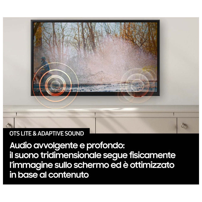 Samsung UE24F6000FUXZT Smart TV LED 24'' Full HD Tizen HDR10+ OTS Lite Adaptive Sound Wi-Fi colore Nero