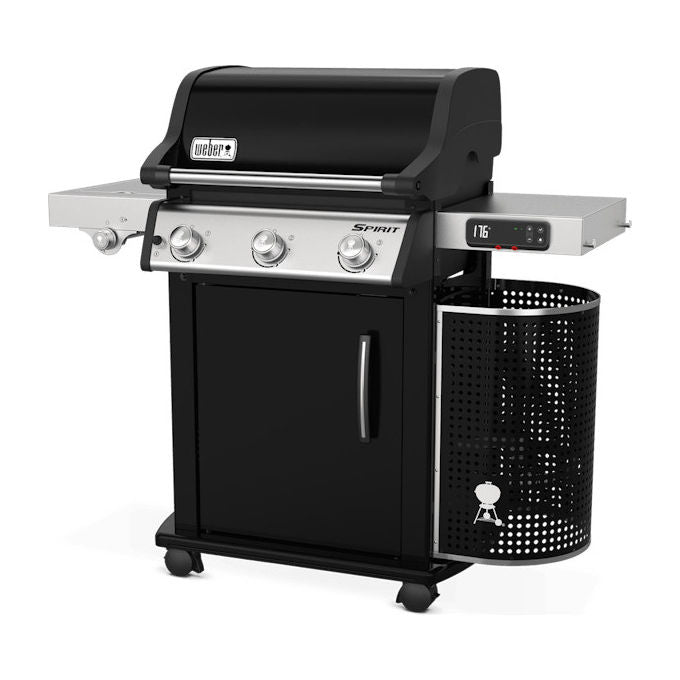 Weber Spirit EPX-325 GBS Barbecue a Carrello GPL Nero Acciaio Inox