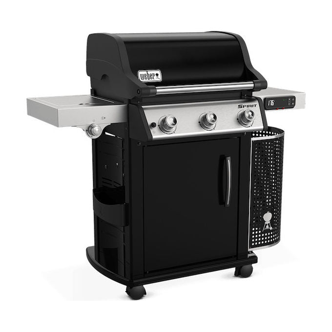 Weber Spirit EPX-325 GBS Barbecue a Carrello GPL Nero Acciaio Inox