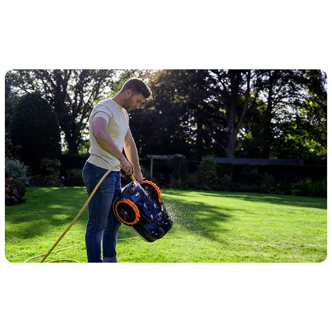 Segway NAVIMOW I105E Robot Tagliaerba senza fili 500 m² GPS RTK Wi-Fi Bluetooth IP66 58 dB colore Nero Grigio Arancione