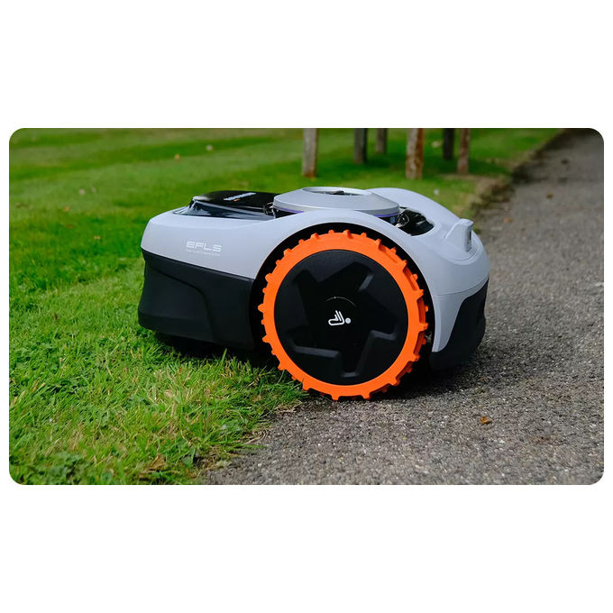 Segway NAVIMOW I105E Robot Tagliaerba senza fili 500 m² GPS RTK Wi-Fi Bluetooth IP66 58 dB colore Nero Grigio Arancione