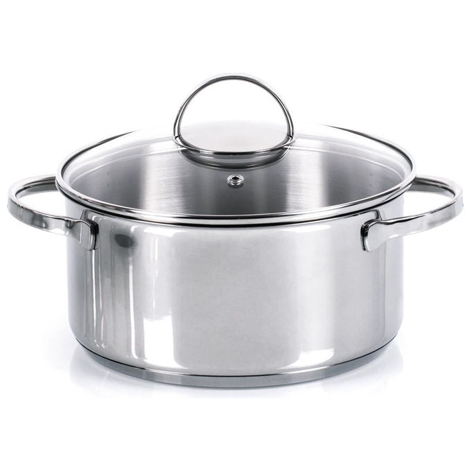 Moneta Allegro Set Pentole 7 Pezzi Acciaio Inox Tutti Piani Cottura
