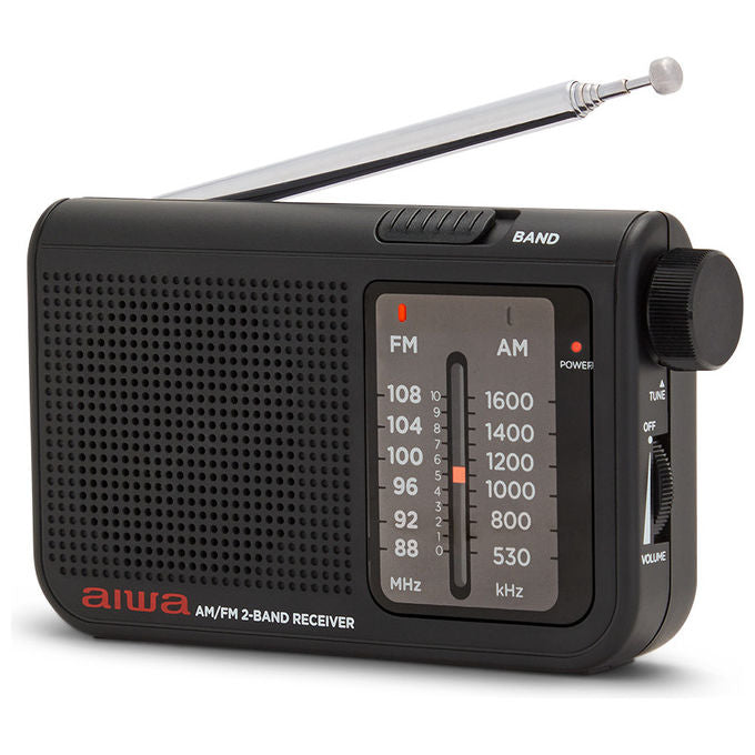 Aiwa Radio Personale Analogica AM-FM Nera RS-55BK