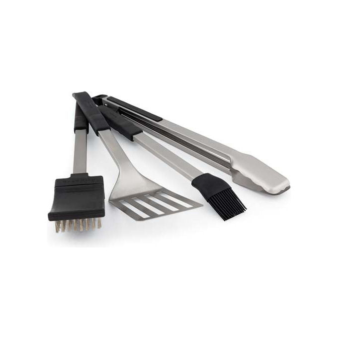 Broil King Set Accessori Barbecue 4 Pezzi Acciaio Inox