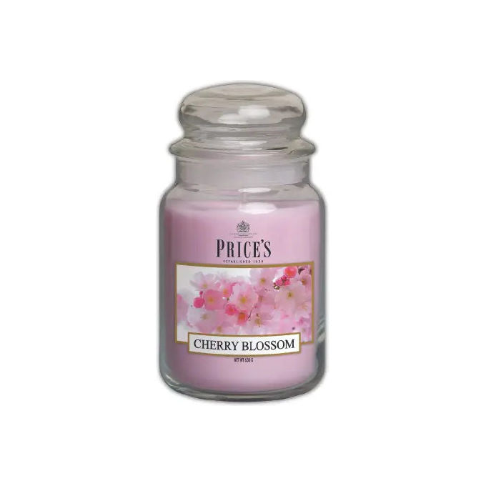 Price's Candles Candela Profumata Giara Grande Cherry Blossom