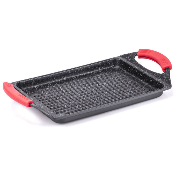 Moneta Bistecchiera Rettangolare Alluminio 45x27 cm