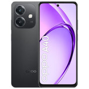 Oppo A40 4G Smartphone 4GB RAM 128GB Android 14 Display 6.67'' Batteria 5100mAh Ricarica 45W IP54 colore Nero