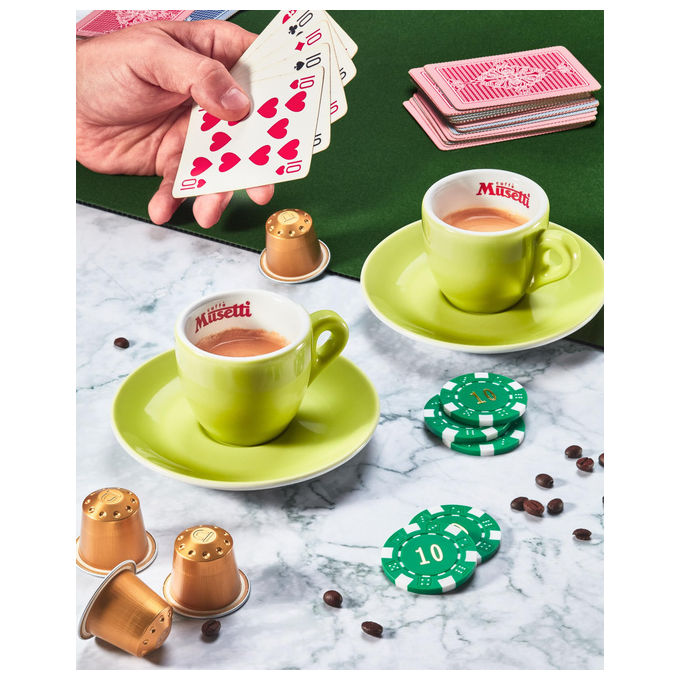 Caffe' Musetti 50 Capsule Compatibili Nespresso Miscela Gentile Arabica