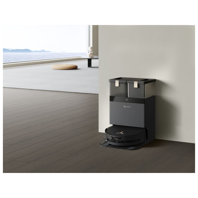 Ecovacs, Robot Aspirapolvere Lavapavimenti, Deebot X8 Pro Omni, Nero, Con Sacchetto per la Polvere