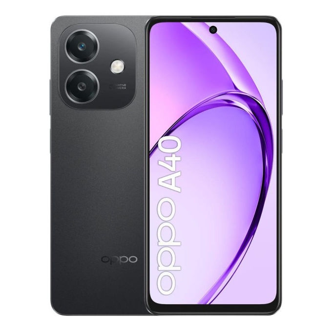 Oppo A40 6+128GB 6.67'' 4G Sparkle Black