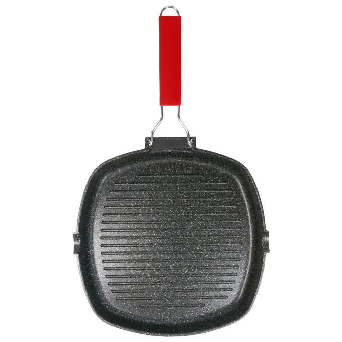 Moneta Bistecchiera Grill e Plancha in Alluminio Pressofuso
