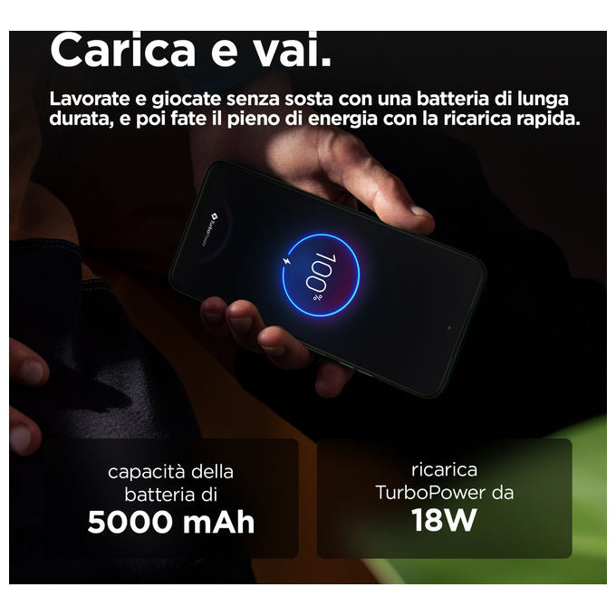Motorola PB3K0032IT Moto G35 5G Smartphone 6.72'' 4GB RAM 128GB 5000mAh Android 14 colore Verde