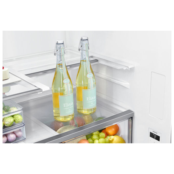 Samsung RM70F67RDR Frigorifero Side-by-Side Litri 669 Acciaio Inox