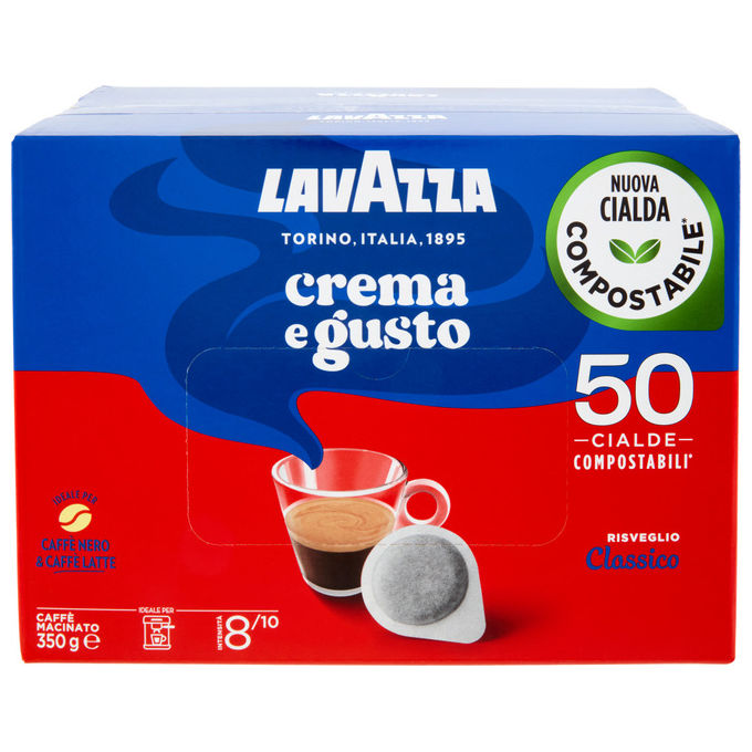 Lavazza Crema e Gusto Classico, 50 Cialde