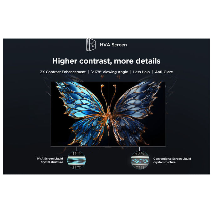 Tcl 43P7K Smart Tv Qled 4K 43'' Google Tv