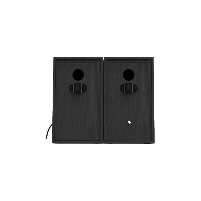 Empire Media ECO100 Plus Sistema Audio Amplificato 2.0 Cablato, Nero, 70W