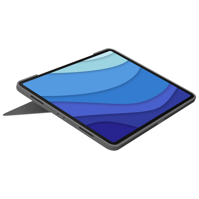 Logitech Combo Touch Tastiera Spagnola Grigia per iPad Pro 12.9