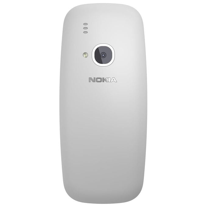 Nokia 3310 Telefono Cellulare Dual SIM 2.4'' Fotocamera 2 MP Radio FM Bluetooth colore Grigio