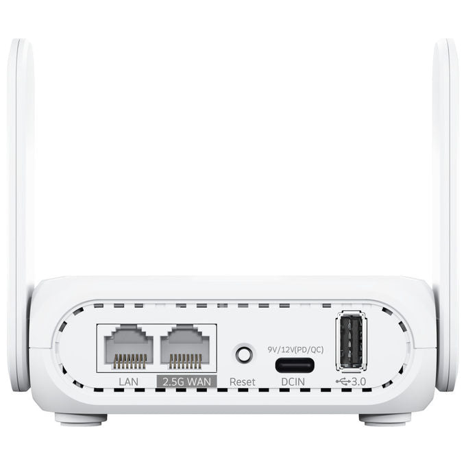 ASUS RT-BE58 Go Router Wireless Dual-Band Gigabit Ethernet Bianco