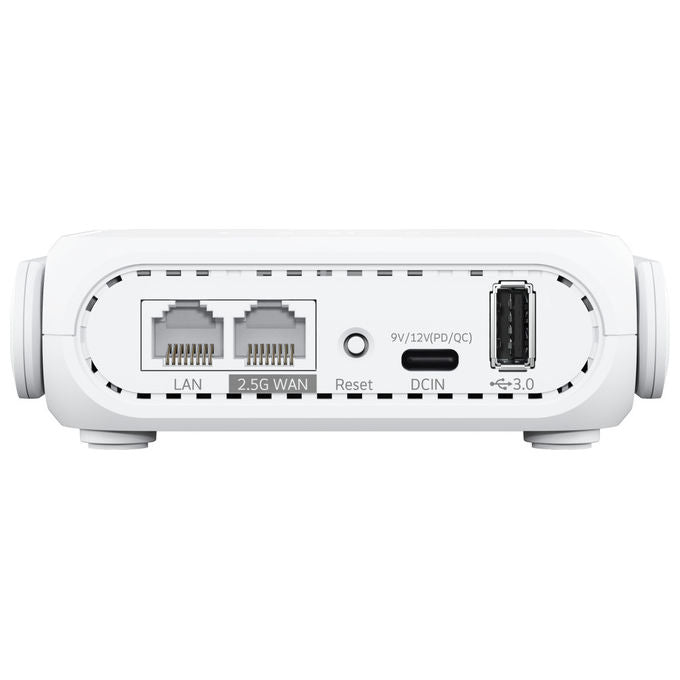 ASUS RT-BE58 Go Router Wireless Dual-Band Gigabit Ethernet Bianco