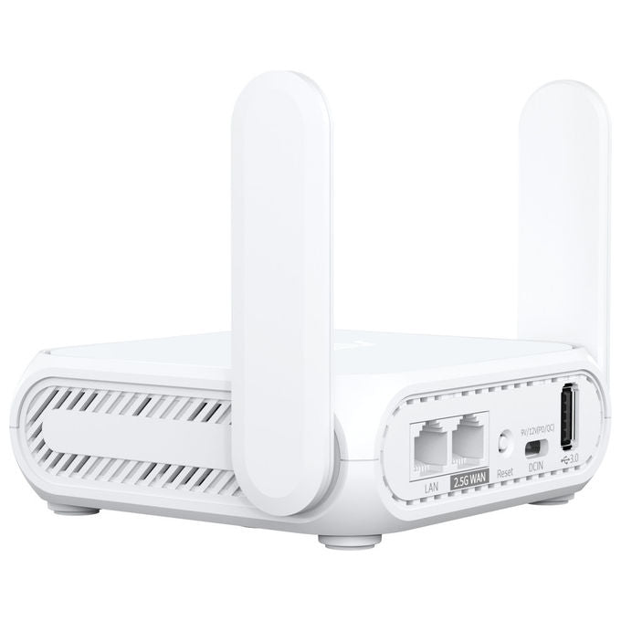 ASUS RT-BE58 Go Router Wireless Dual-Band Gigabit Ethernet Bianco
