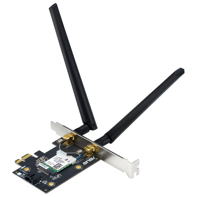 ASUS PCE-BE6500 Adattatore di Rete Wi-Fi 7 Tri-Band